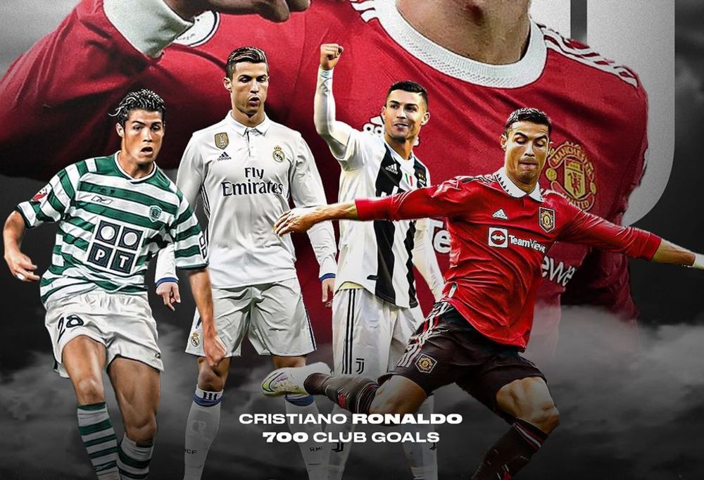 cr7 cristiano ronaldo nuovo record 700 gol club