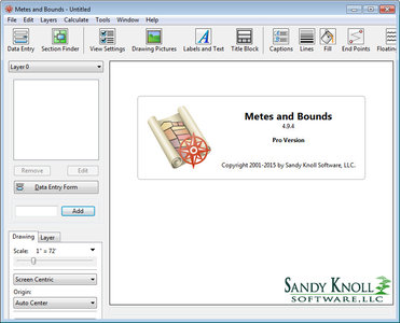 Sandy Knoll Software Metes and Bounds Pro 5.5.0
