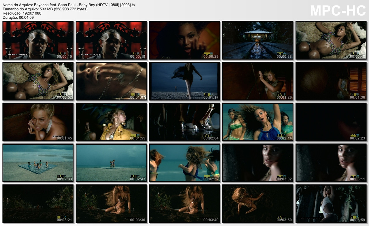 Beyonce feat. Sean Paul - Baby Boy (HDTV 1080i) [2003]
