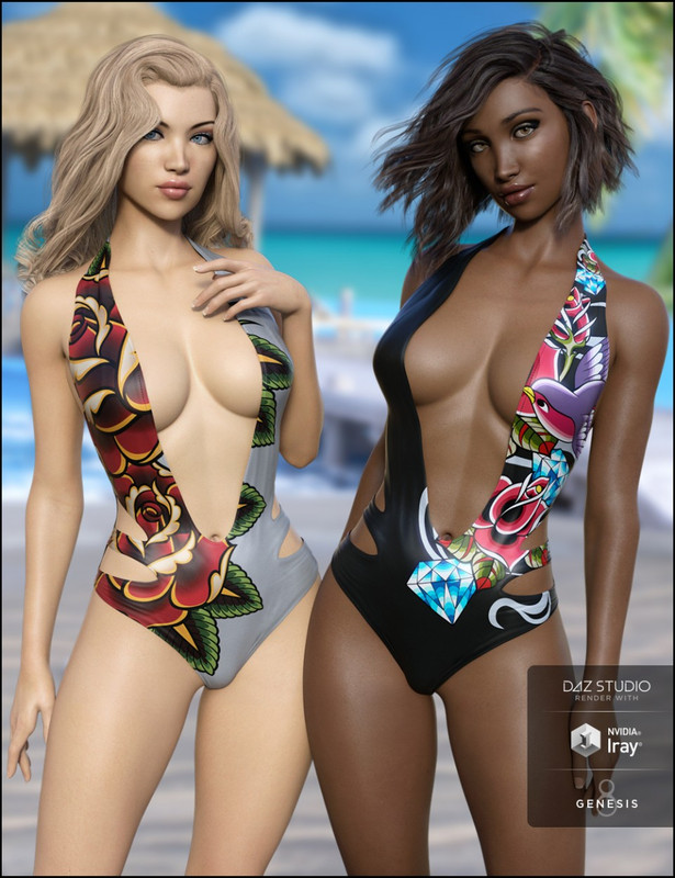 Slash Swimsuit Vacation Textures