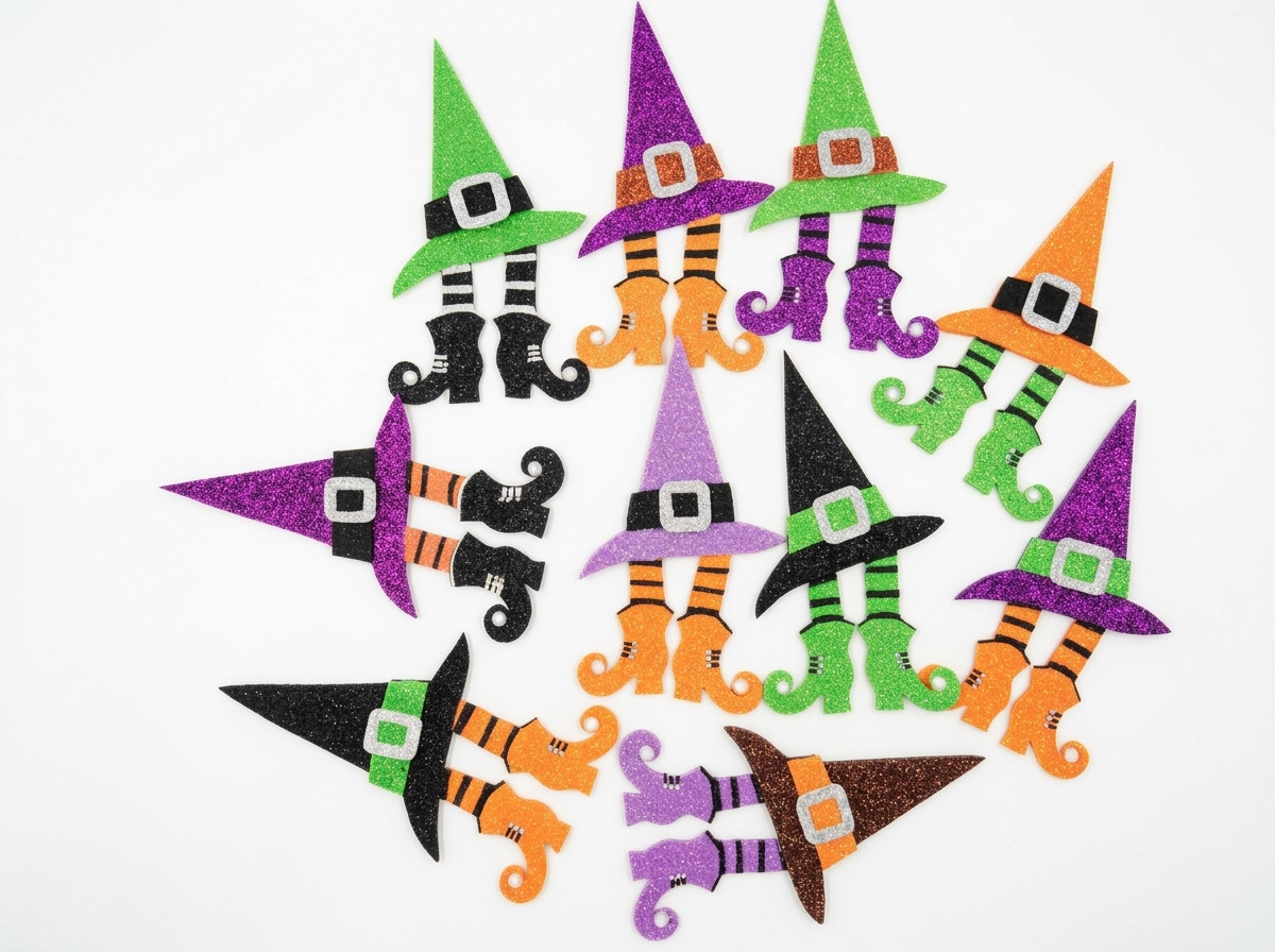 adornos eva halloween fiestas infantiles sombrero con tacones