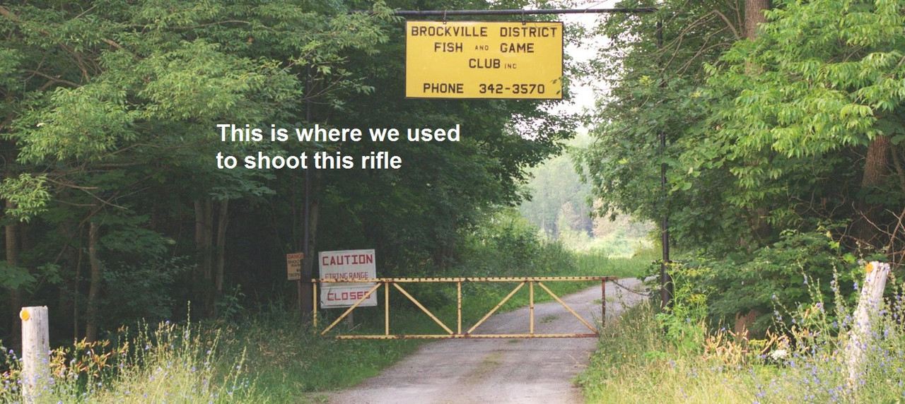 The entrance to the shooting range