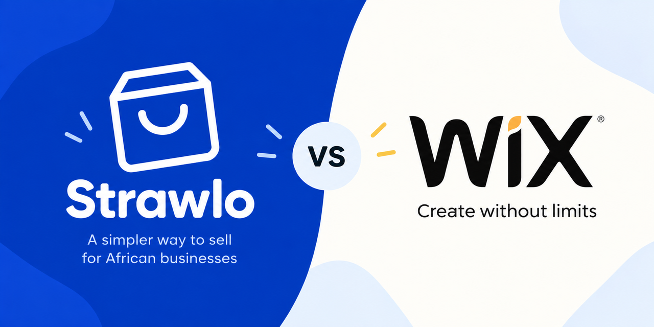 Strawlo vs Wix: Which Is Better for Ghanaian Business Owners?