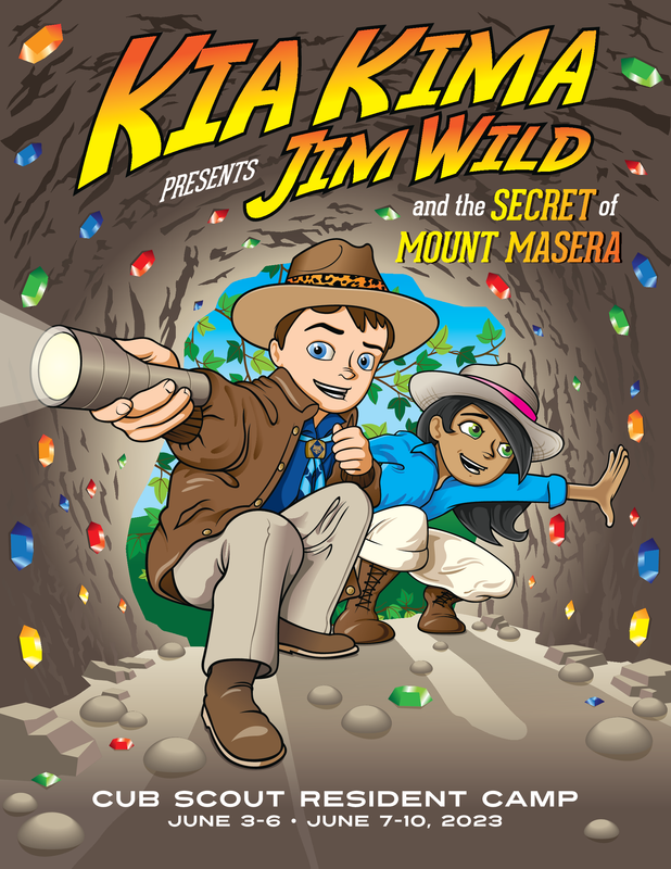 2023 Cub Scout & elos Resident Camp at Kia Kima Chickasaw Council