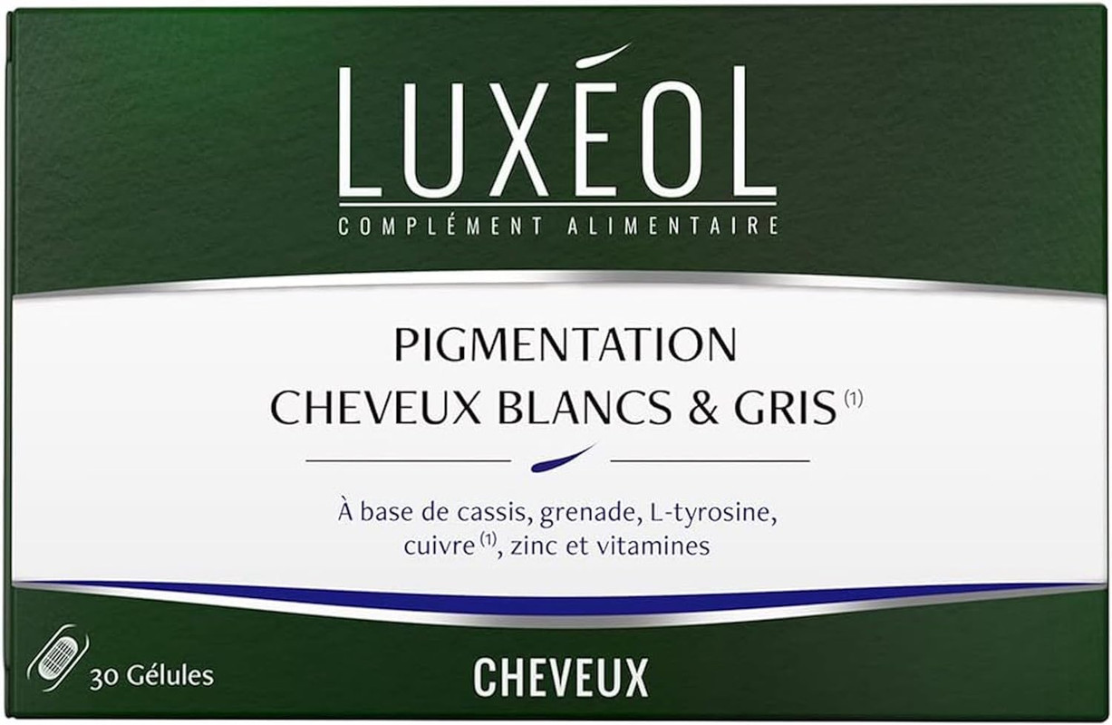 LUXÉOL - Pigmentation Cheveux Blancs & Gris