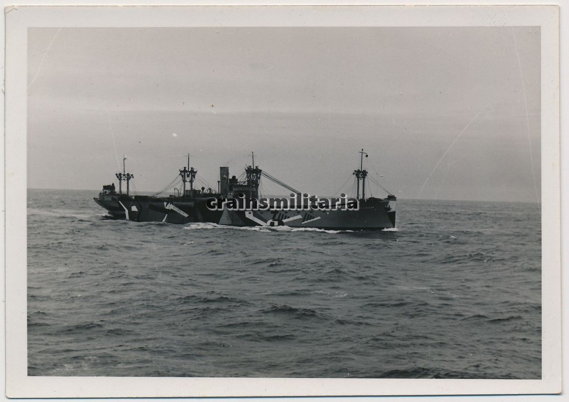 Orig. Foto Schiff Frachter HOHENHÖRN m. Tarn Cam