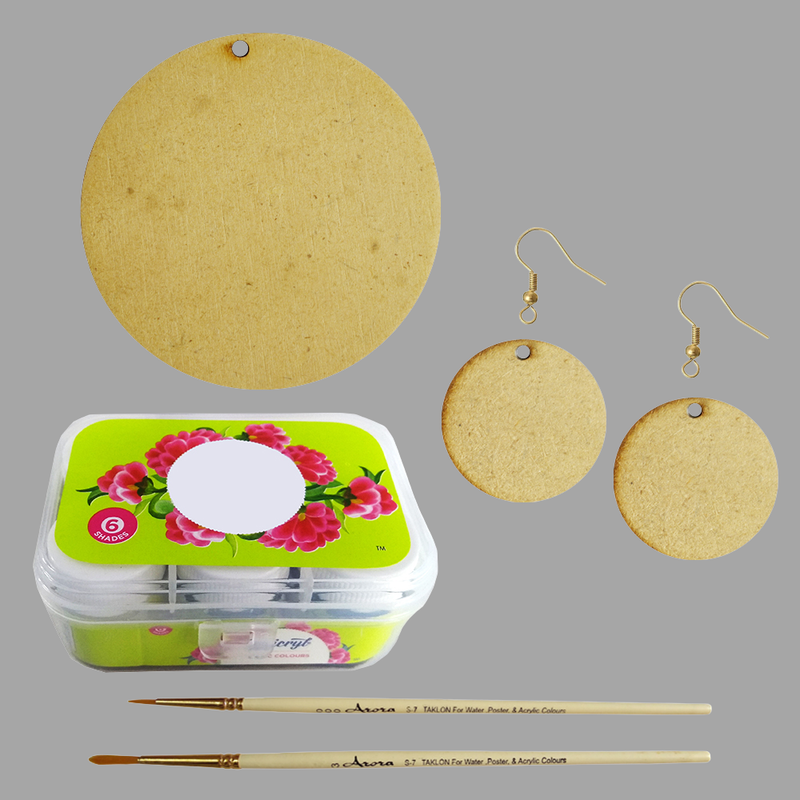 Pichwai Painting on MDF Jewellery DIY Kit 