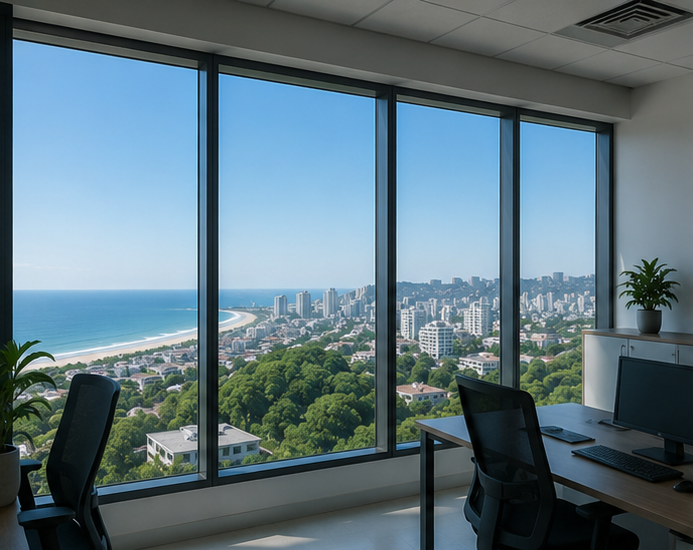 Office Window Film Installation in Visakhapatnam