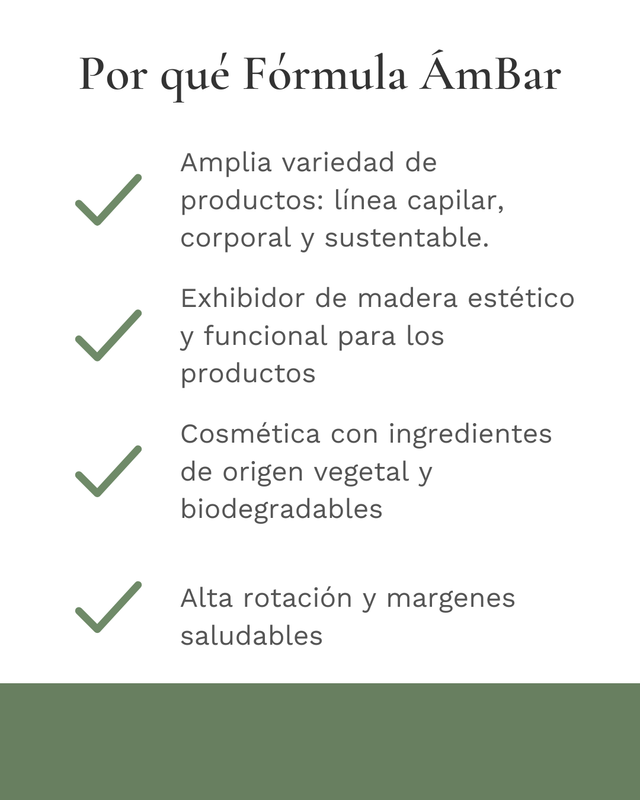 Por qué Fórmula Ámbar
