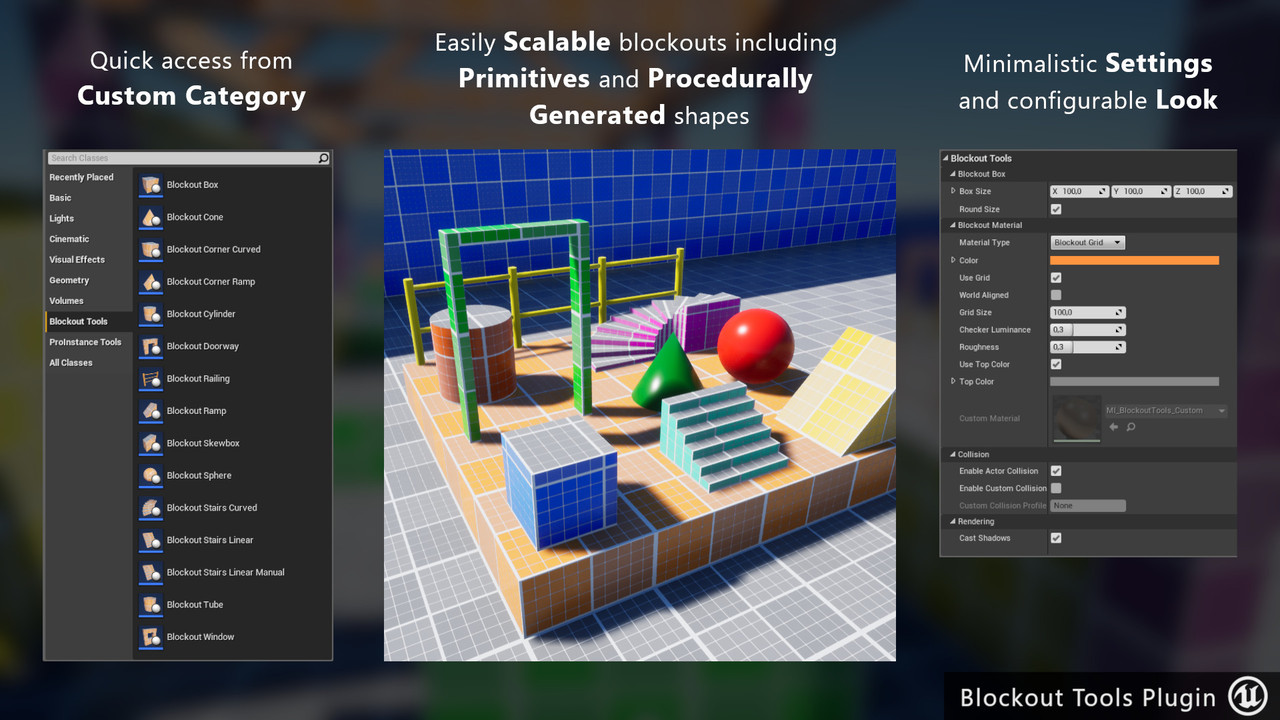 Blockout Tools Plugin 2024 Free Daz 3D Models