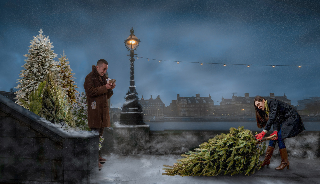 ФАНТАЗИЯ ПО У?ОКУ Nemanja Sekulic Christmas Tree Photo Manipulat