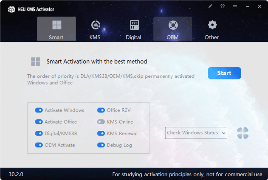 HEU KMS Activator 42.3.0