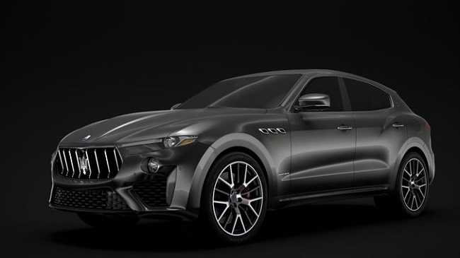 3D Models - Maserati Levante S Q4 GranSport 2019 And Concrete Barriers