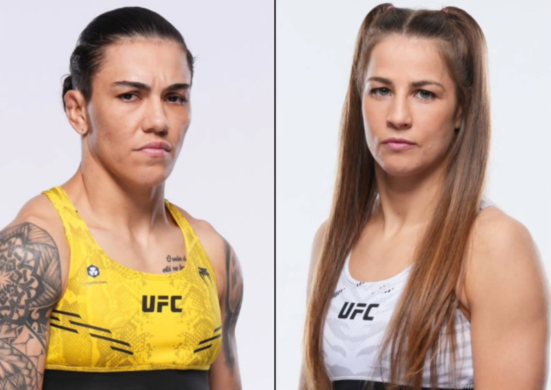 Джесика Андраде срещу Жасмин Джасудавичус на UFC 315