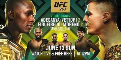 UFC 263 Live Stream
