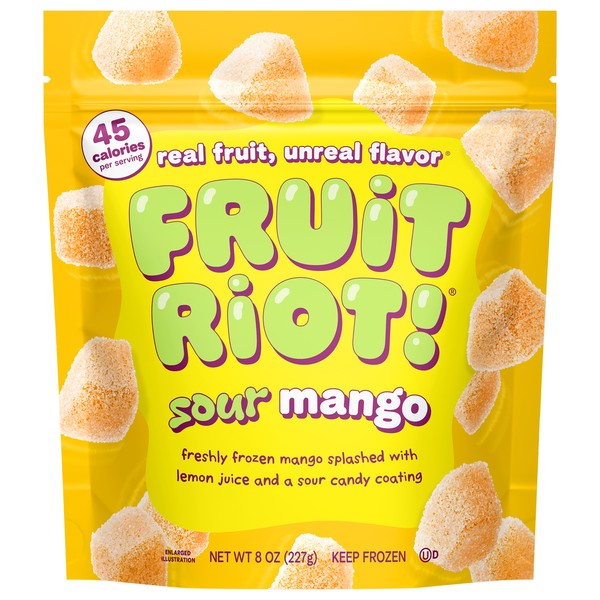 Fruit Riot sour candy mango 1