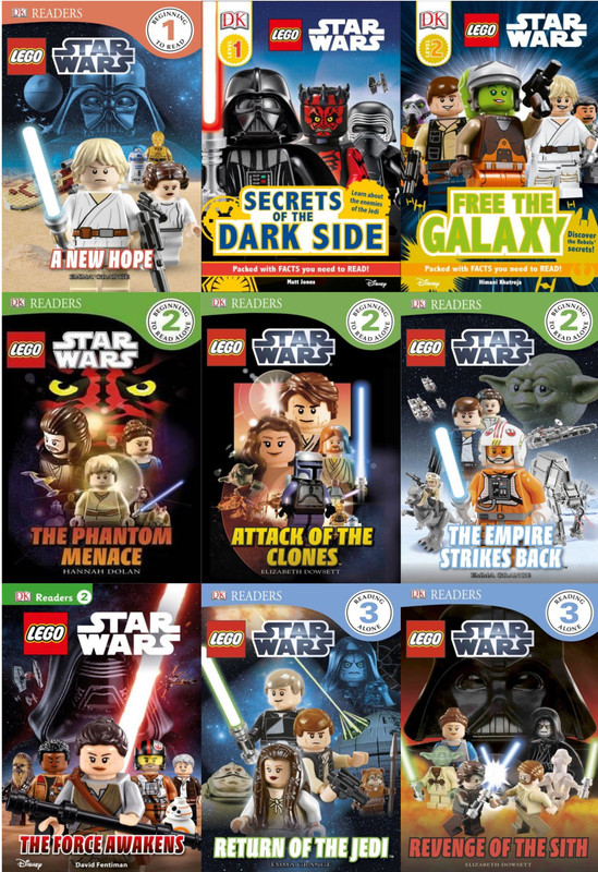LEGO Star Wars READERS All Levels 1-9 CP