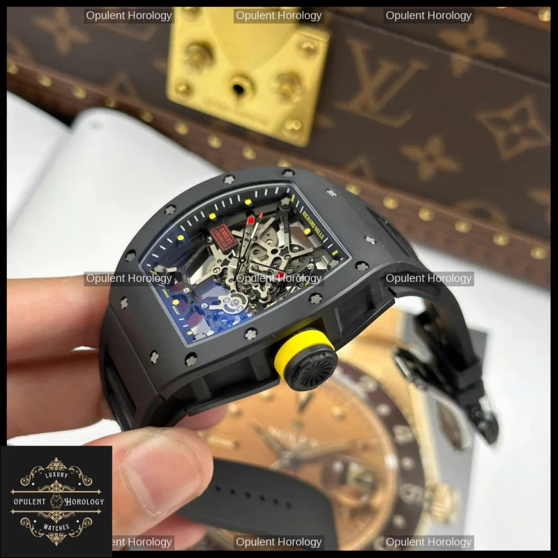 Richard Mille RM 035 Americas Toro – Black Ceramic Skeleton 40mm - Super Clone