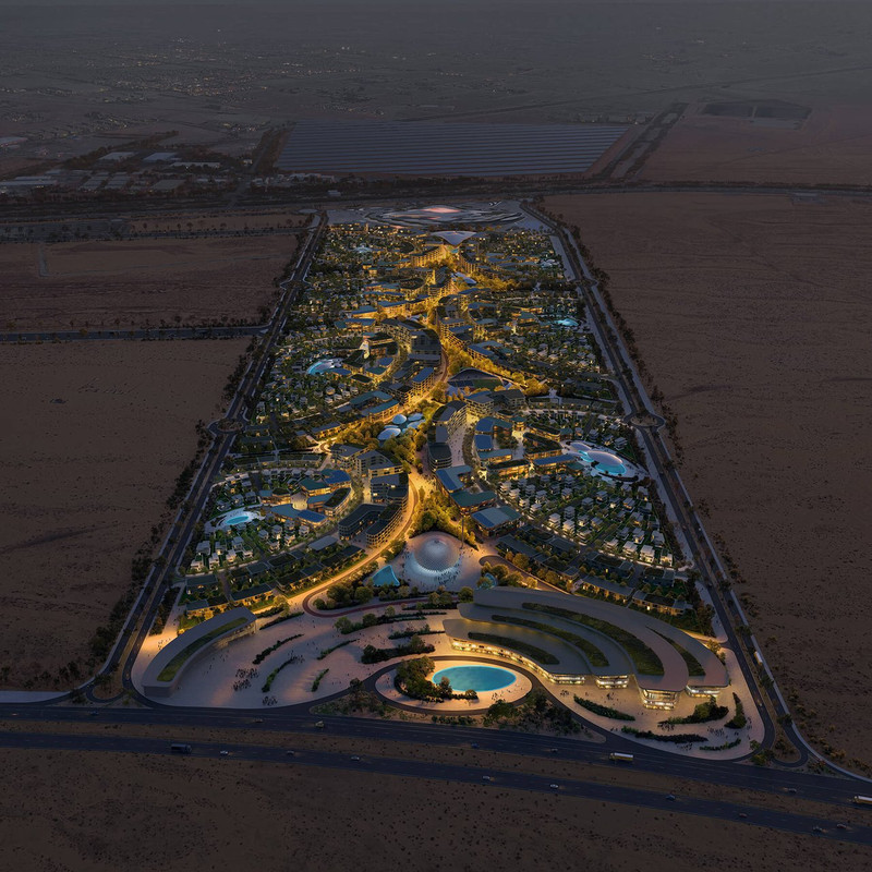 تصميم معماري للمدينة