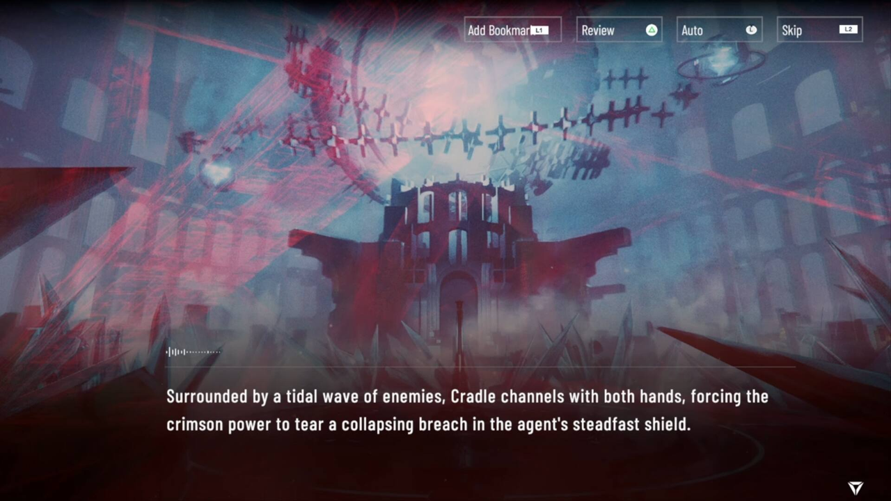 Cradle destroys Von's Forcefields