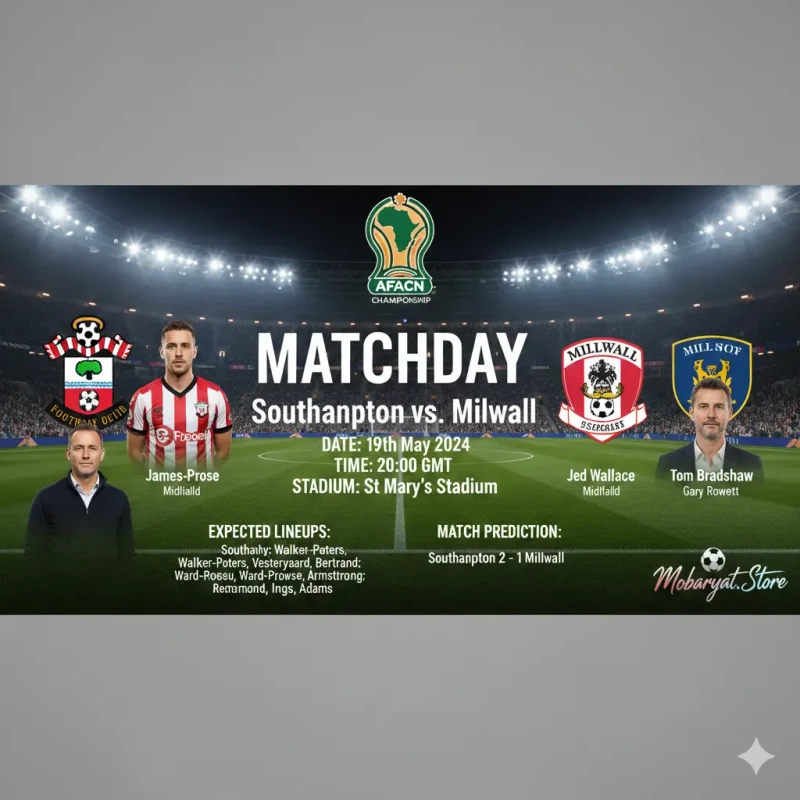 بث مباشر | ساوثهامبتون ضد ميلوول في البطولة الإنجليزية