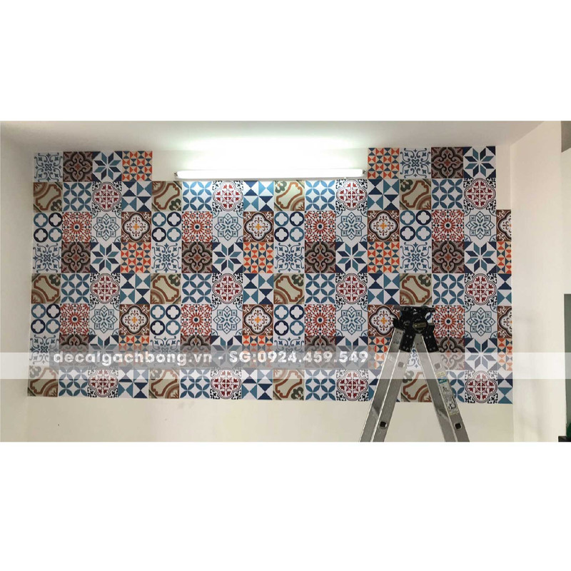 Decal gạch bông - giải pháp trang trí cho người bận rộn - 1