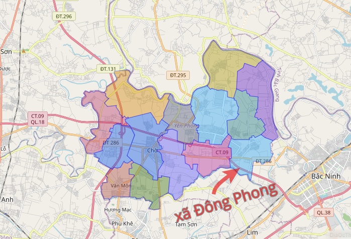 Bản đồ quy hoạch sử dụng đất xã Đông Phong, huyện Yên Phong, Bắc Ninh đến năm 2030 (đã phê duyệt) Bản đồ quy hoạch sử dụng đất xã Đông Phong, huyện Yên Phong, Bắc Ninh đến năm 2030 (đã phê duyệt)