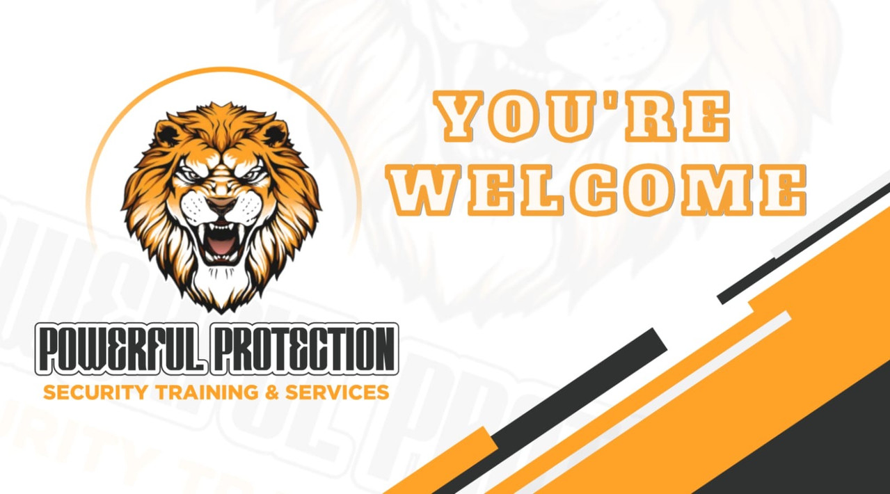 Powerful Protection — Security Certificate On Special Poster