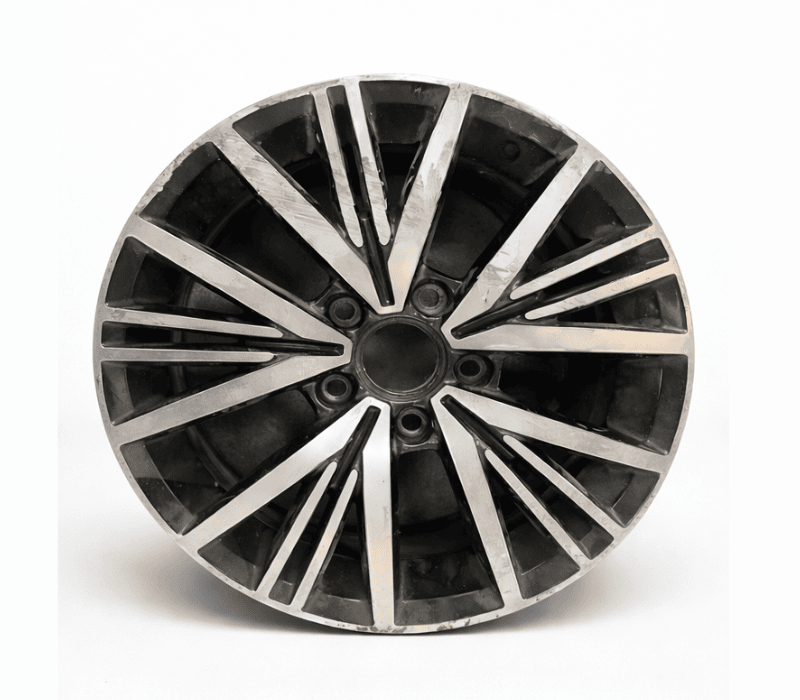 Avant reprise de zone diamantée