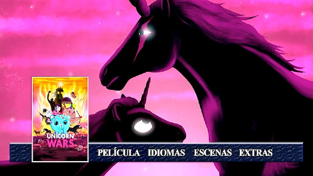 UNICORN WARS MENU - Unicorn Wars [2022] [Fantástico, terror, bélico] [DVD9] [PAL] [Leng. ESP/EUS/GAL] [Subt. ESP/FRA/ENG]