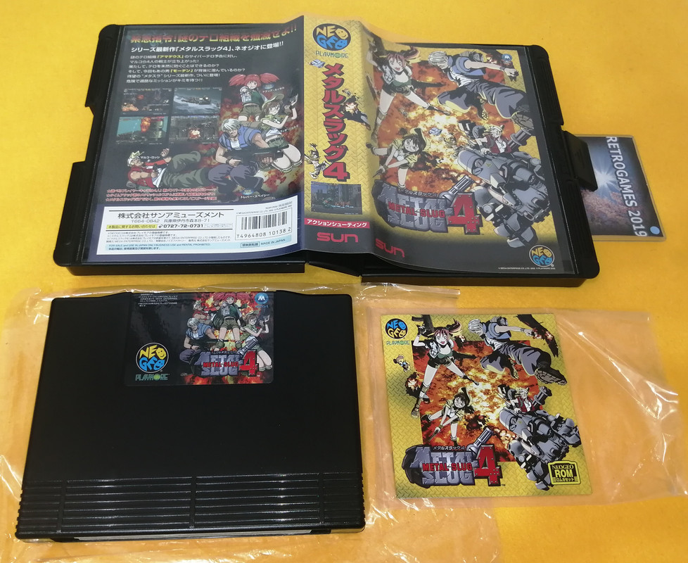 SNK METAL SLUG 4 Neo Geo AES - Neogeo AES. | eBay