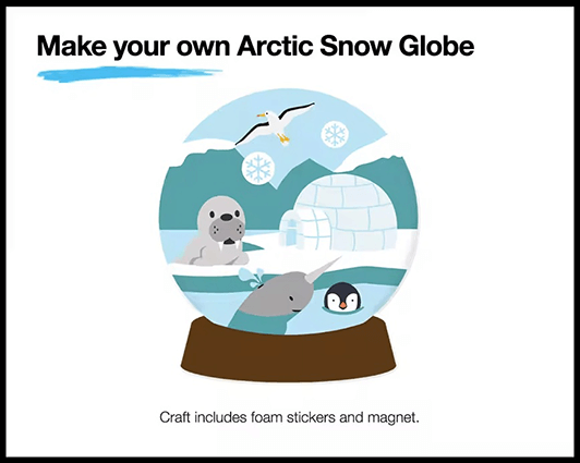 Unleash Creativity: FREE Make Your Own Arctic Snow Globe Craft at JCPenney on January 13th! Unleash Creativity: FREE Make Your Own Arctic Snow Globe Craft at JCPenney on January 13th!