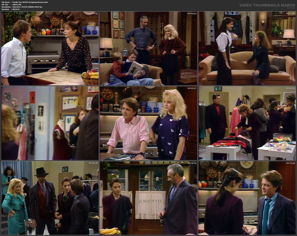 Family Ties S07E02 Designing Woman.mkv