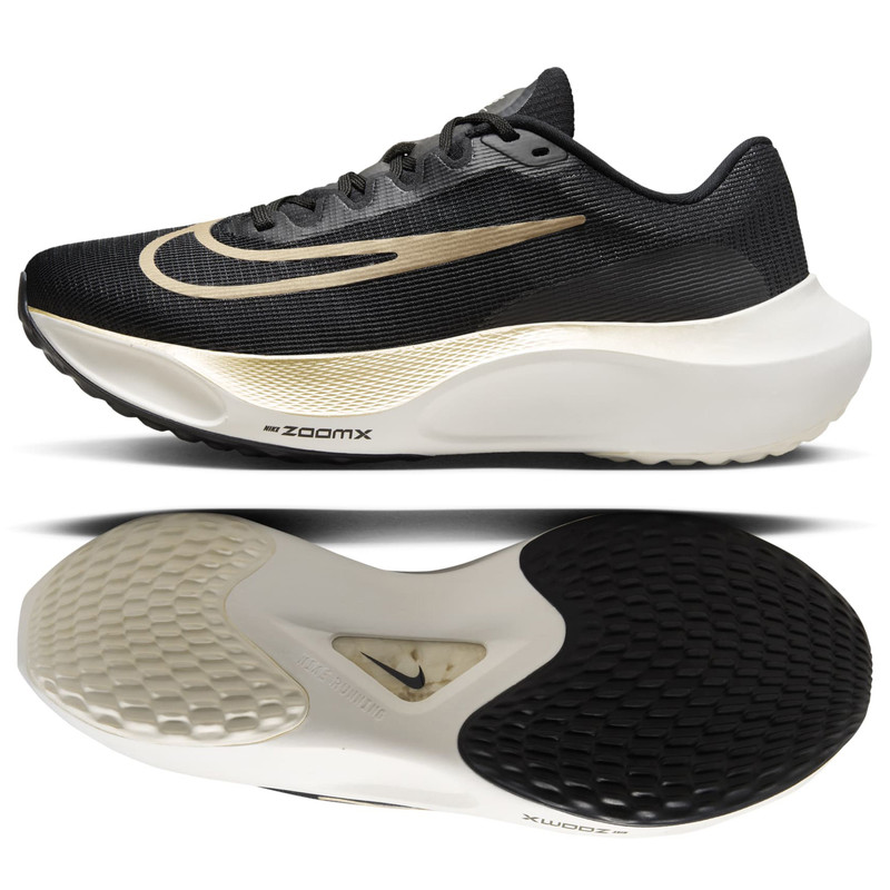 Nike Zoom Fly 5 Black/Sail/Metallic Gold Grain DM8968-002