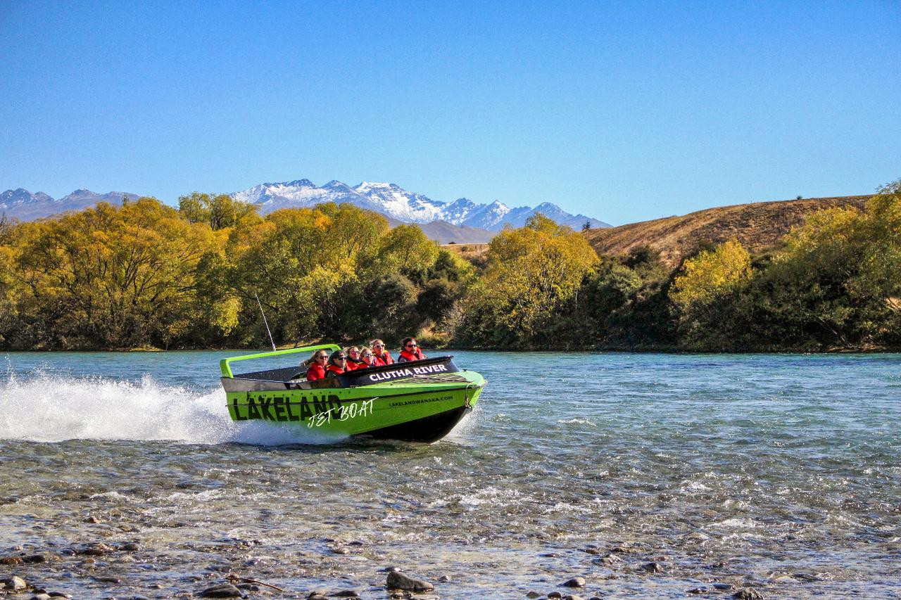 Lakeland Jet Boat Adventure | Lake Wanaka & Clutha River | Shaara Deals