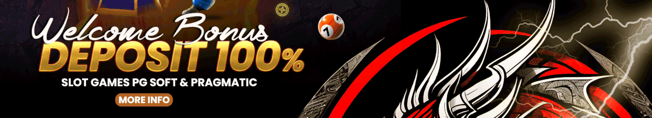 WELCOME BONUS DEPOSIT 100%