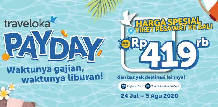 Promo Traveloka PayDay