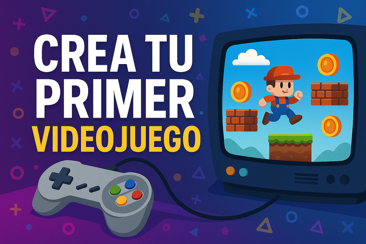 Crea tu primer videojuego