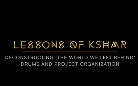 Dharma World Deconstructing 'The World We Left Behind' Drums And Project Organization