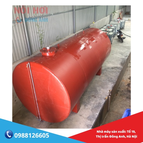 bồn thép chứa dầu 19m3