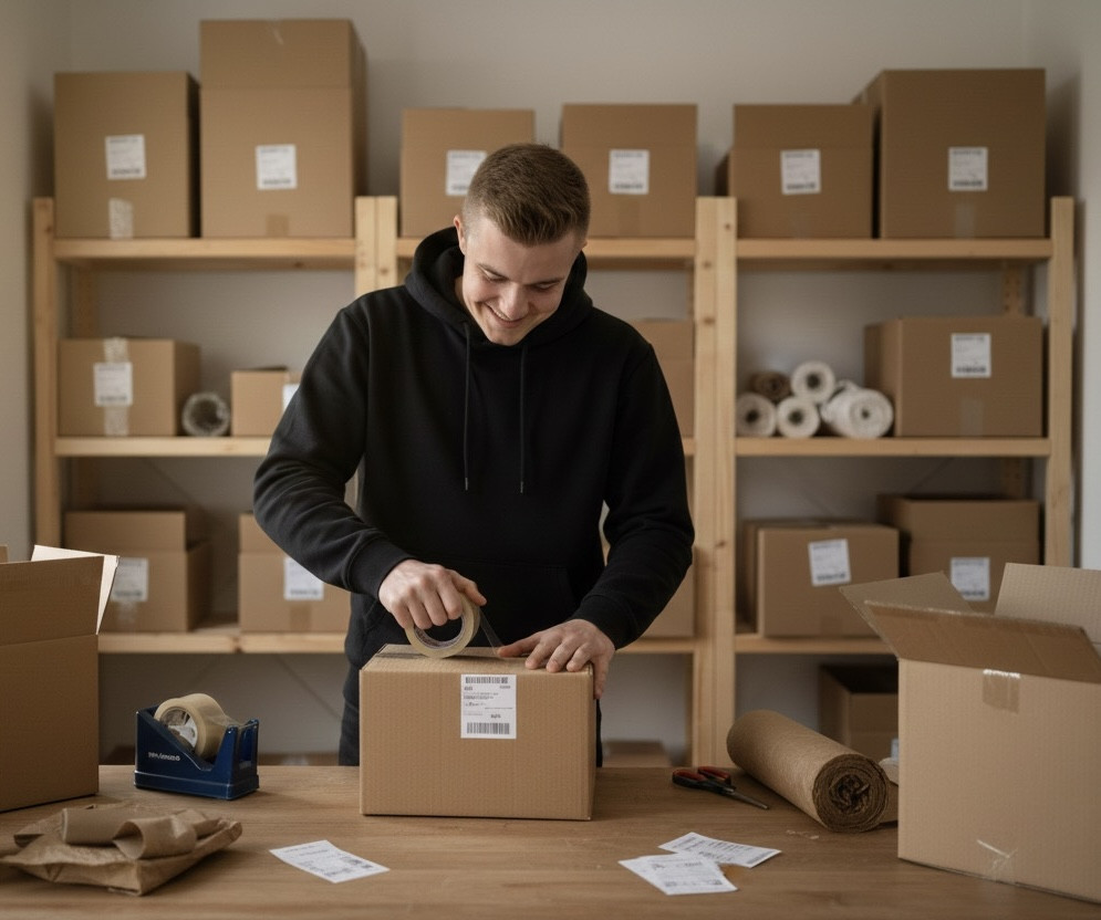 Sicher verpackt & schneller Versand