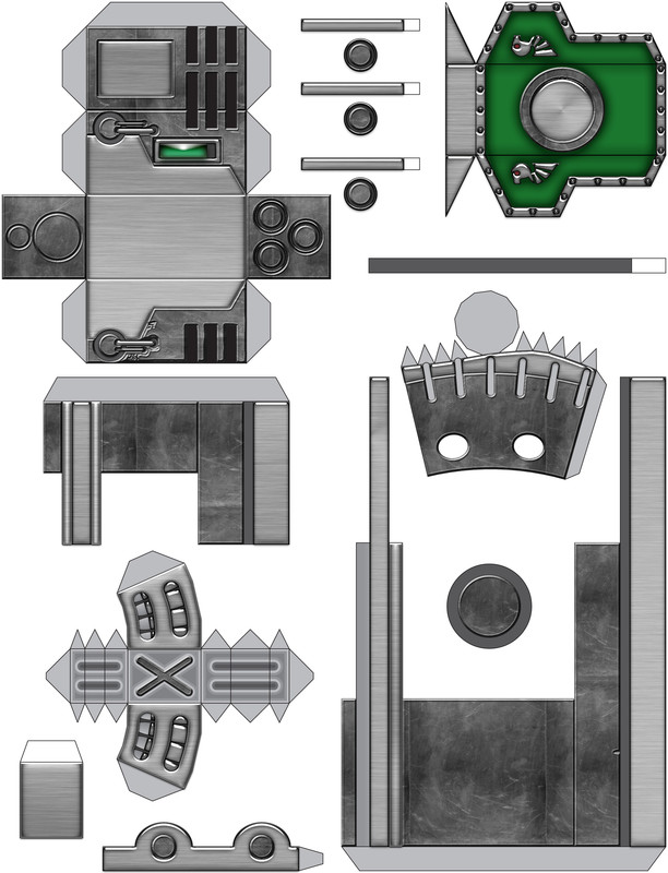 Warhammer 40K - Titan Imperial Knight Papercraft