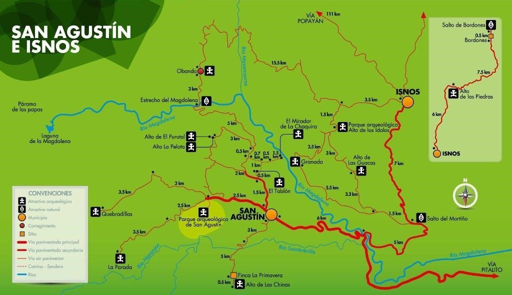 Colombia por libre en 18 días - Blogs de Colombia - Estrecho río Magdalena, Parque de San Agustín y ruta hasta Cali (16)