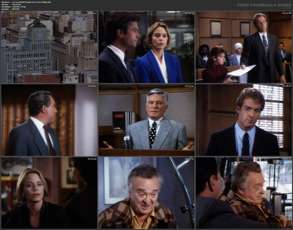 L.A. Law S05E05 Smoke Gets in Your Thighs.mkv
