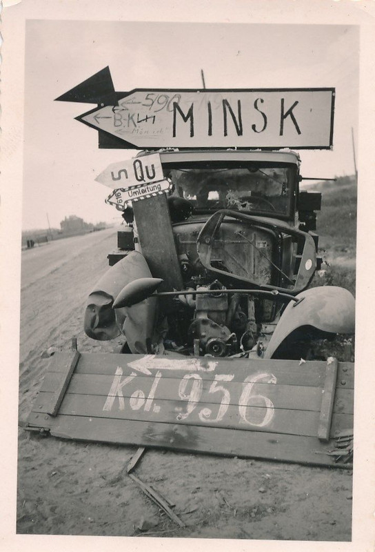 Or.Foto Schilderwald Minsk Weißrußland Russia