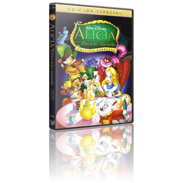 Portada - Alicia en el País de las Maravillas (Ed.Esp.) [DVD 9 Full][Pal][Cast/Ing][Sub:Varios][Animación][1951]