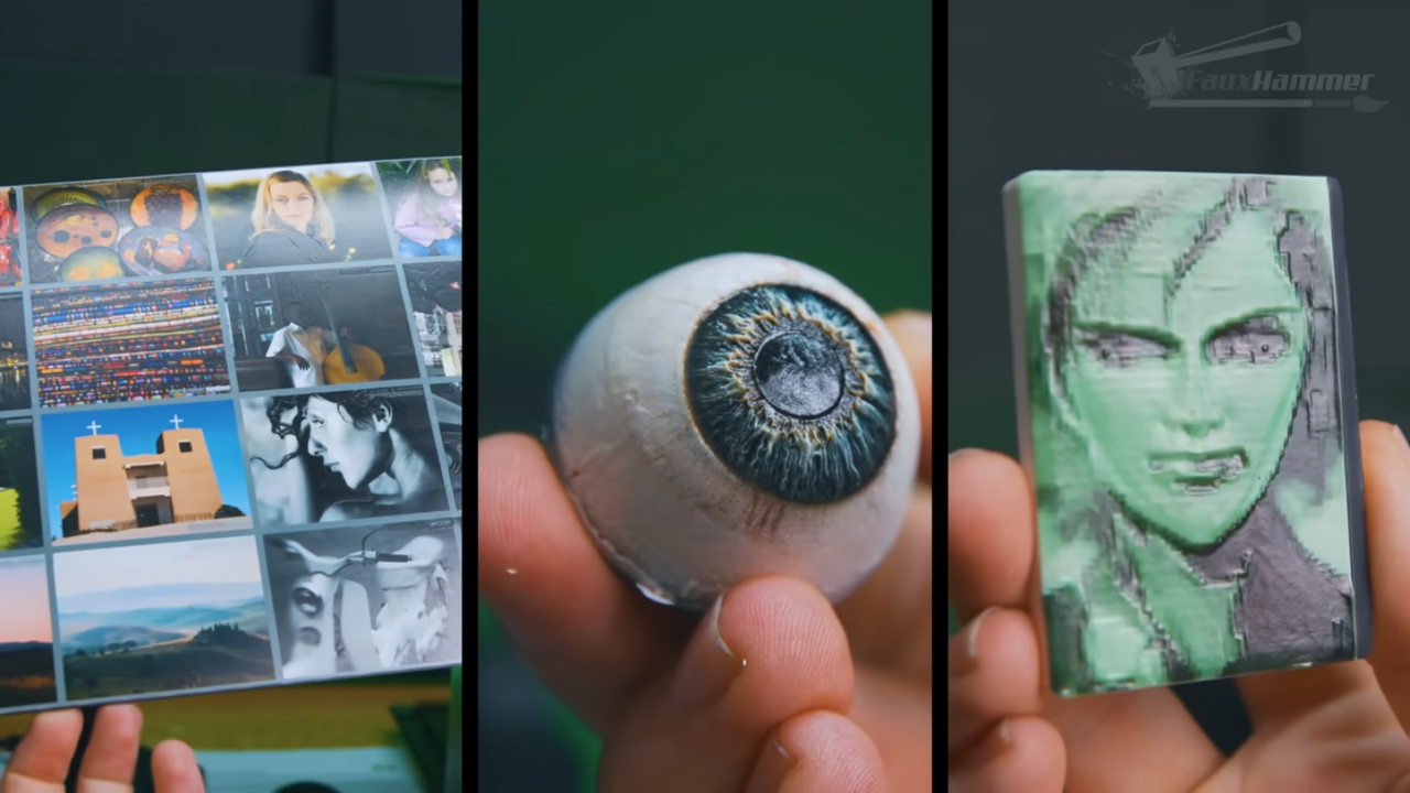 FauxHammer - Test de l'imprimante résine 2,5D EufyMake E1 [ZjUD2WnLzdA - 1446x813 - 1m33s]