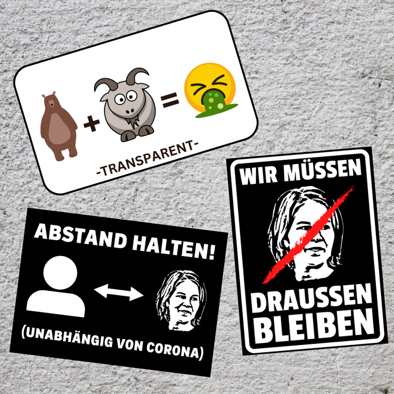 Suchbegriff: 'baerbock' Sticker online shoppen
