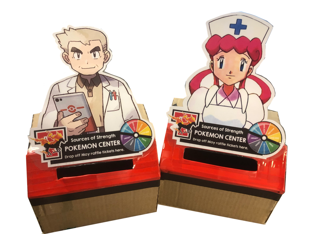 Nurse Joy and Professor Oak Boxes