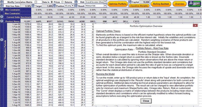 Excelbusinesstools.com Portfolio Optimization for Excel Datecode 20210120 Excelbusinesstools.com Portfolio Optimization for Excel Datecode 20210120